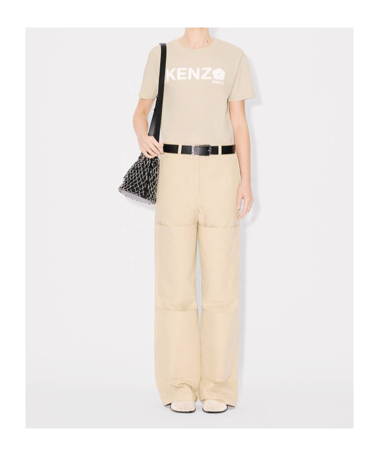 Kenzo Women Boke Flower 2.0 Loose T-shirt In Nude