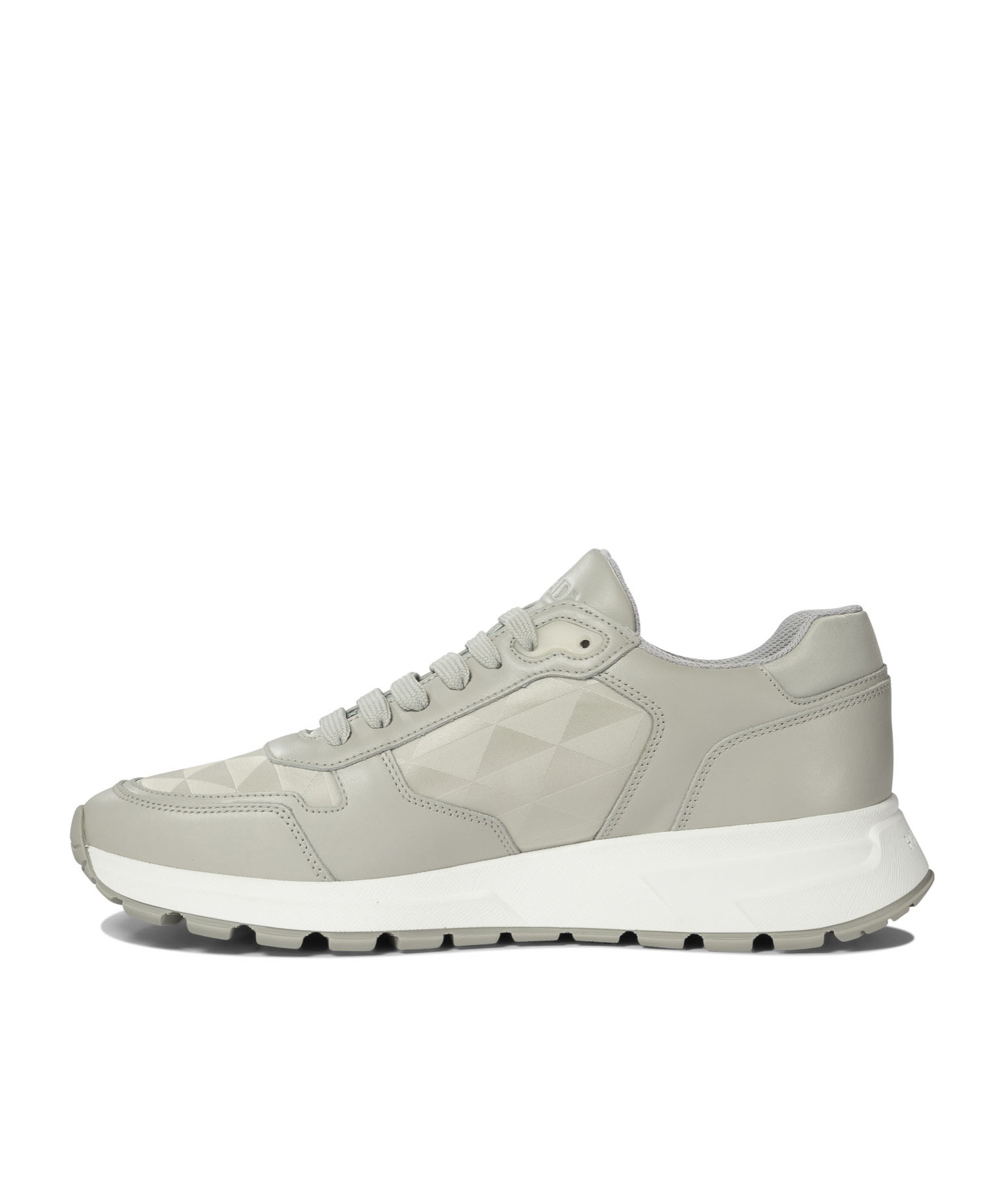 Prada Prax 01 Re-nylon Sneakers In Gray