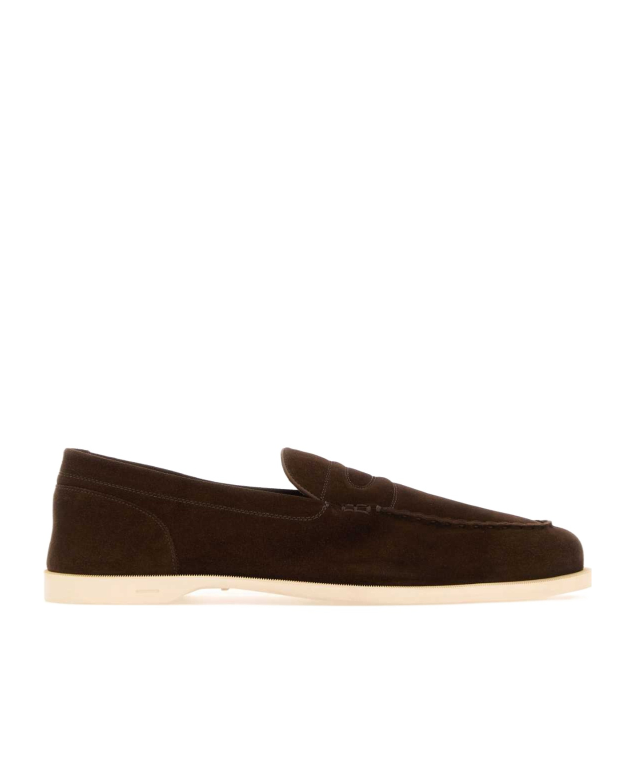 Shop John Lobb Pace Slip-on Loafers In Brown