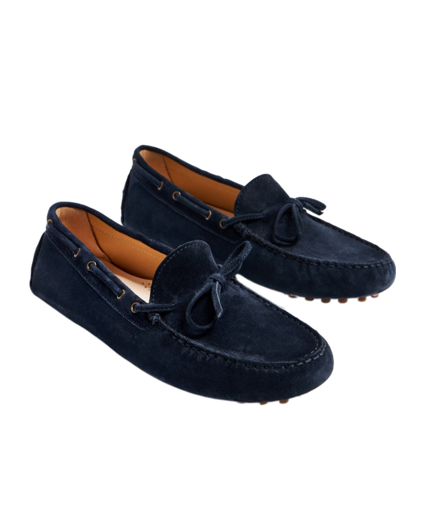 Brunello Cucinelli Suede Deck Shoes In Black