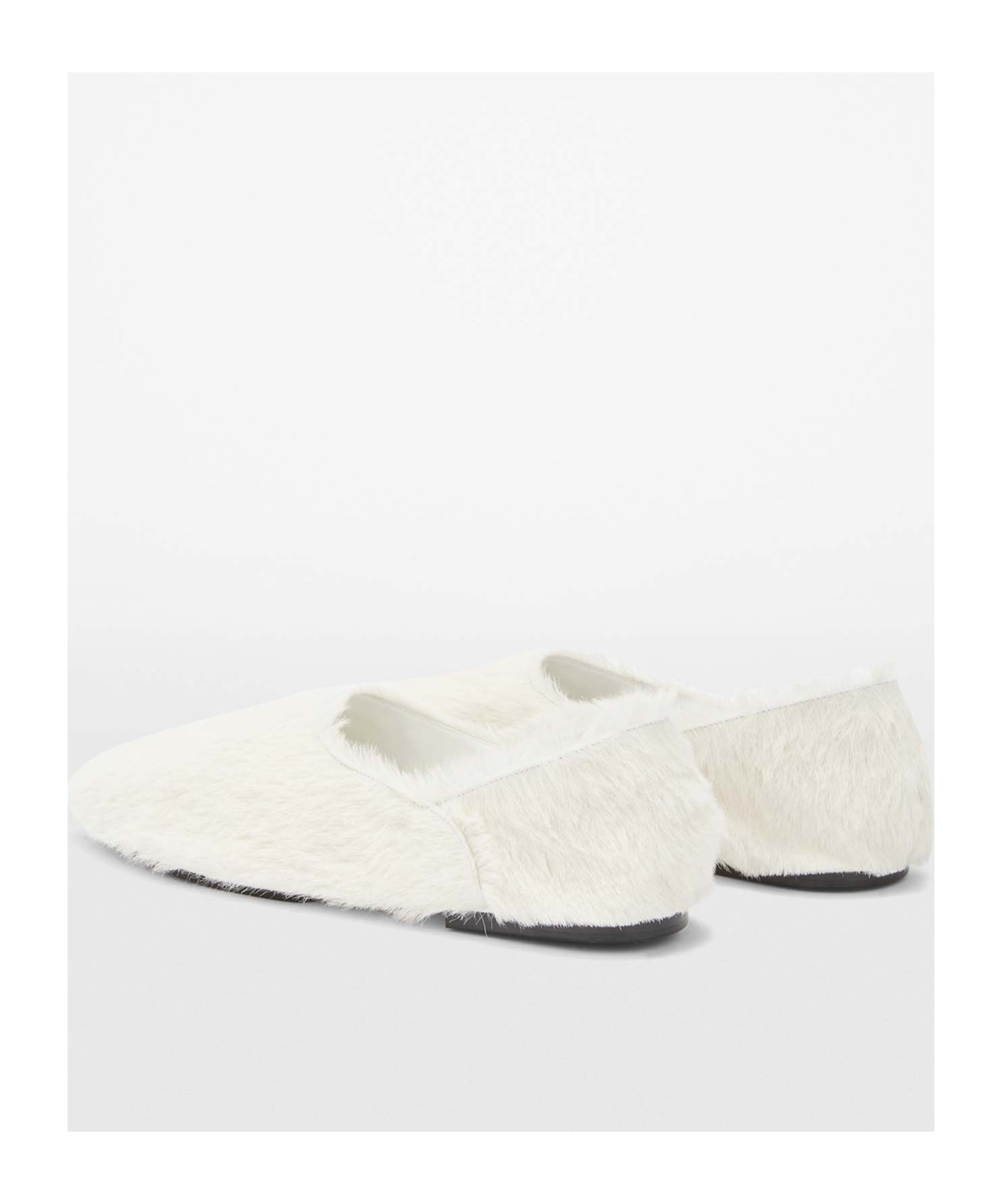 Jil Sander Flat Slip-on Shoes In White