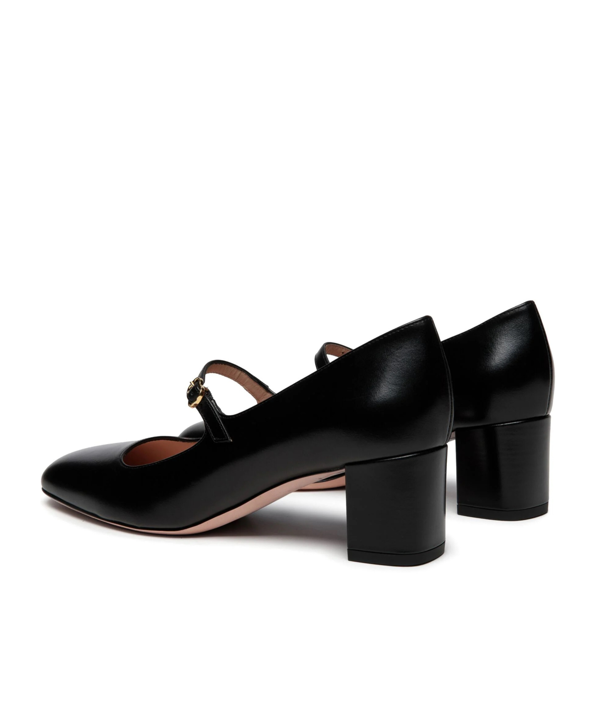 Bally Decollete Square-toe Mary Jane Pumps In Black