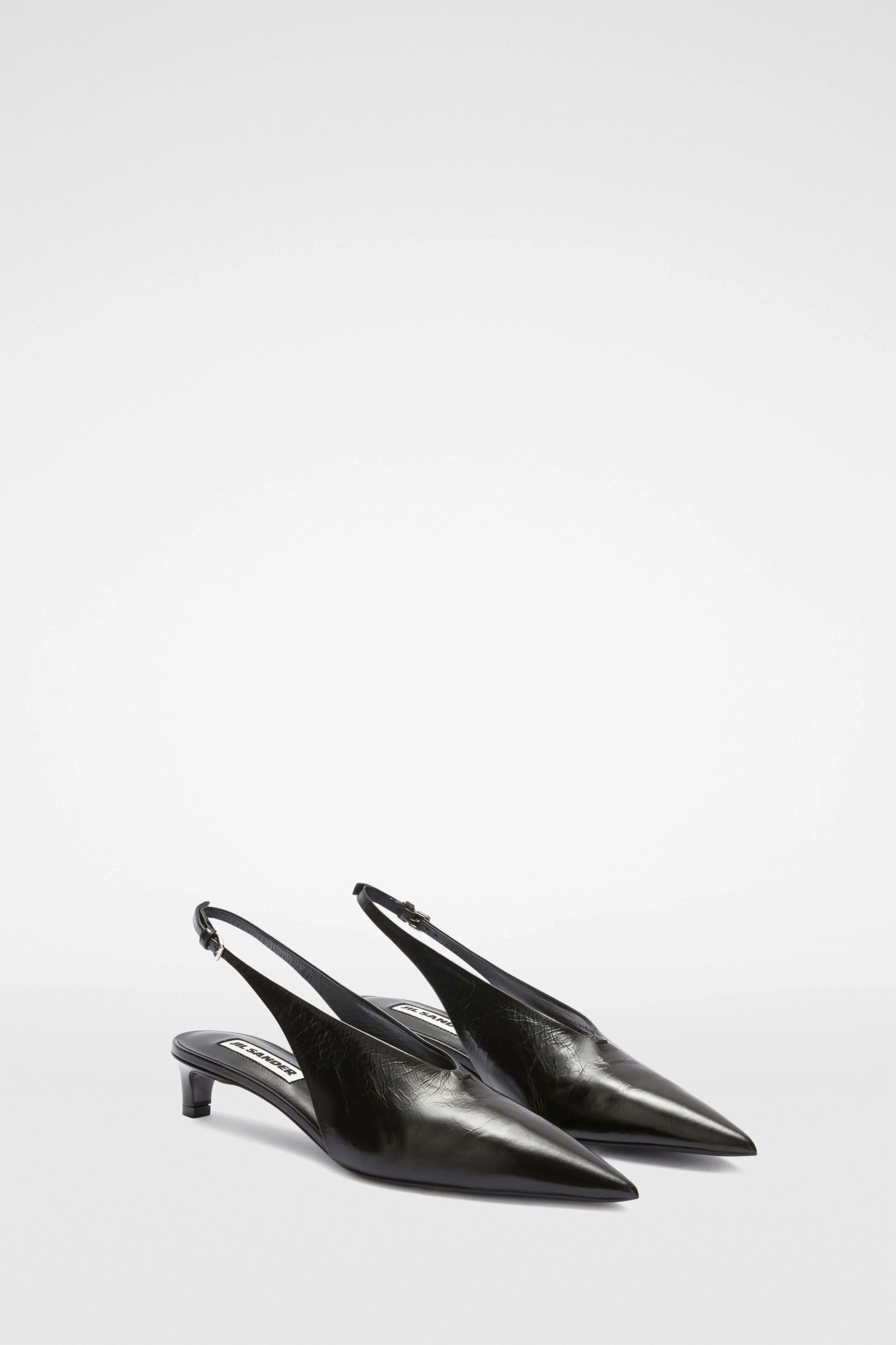 JIL SANDER JIL SANDER POINTED TOE SLINGBACK PUMPS