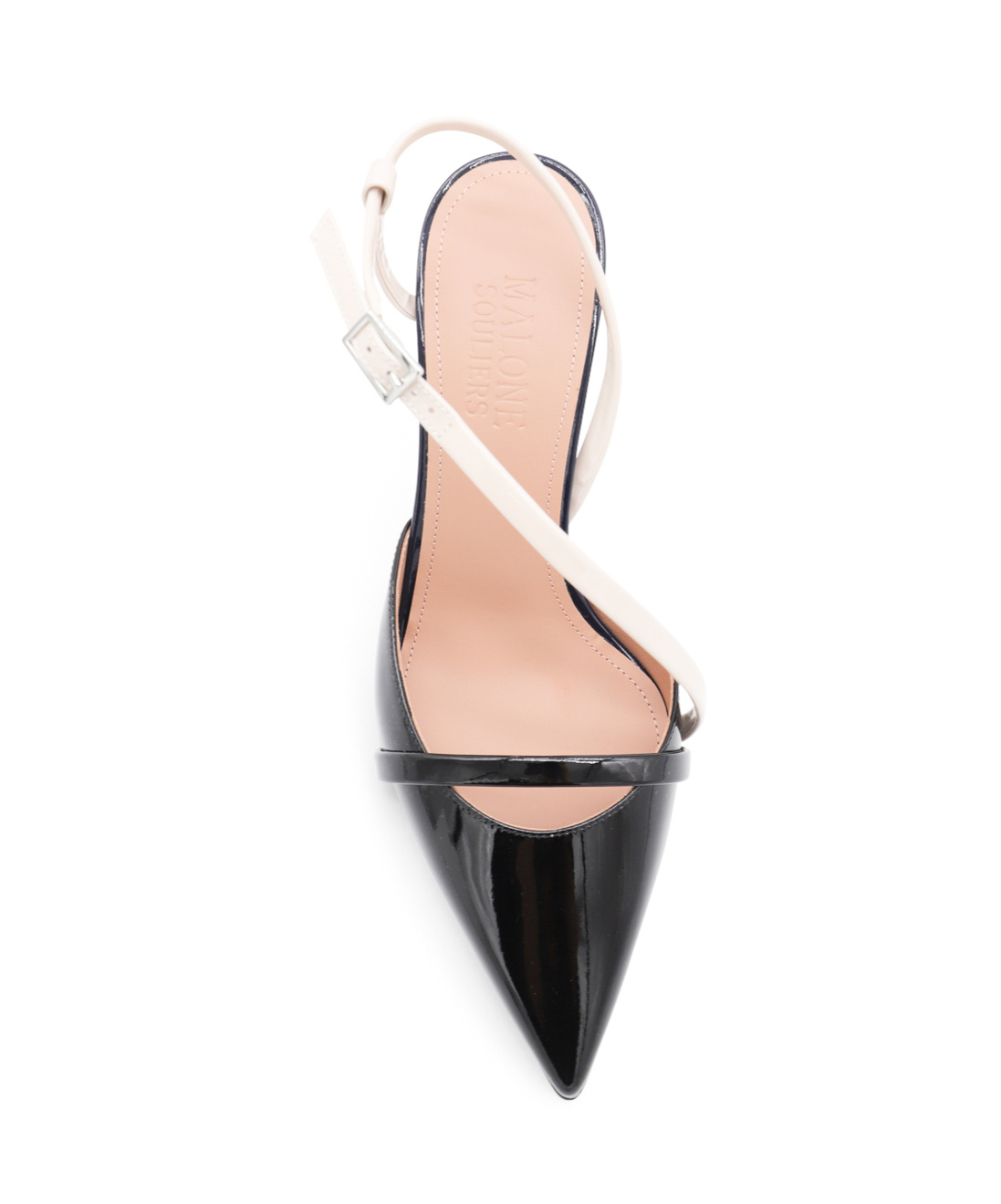 Malone Souliers Pointed High-heeled Sandals In Black