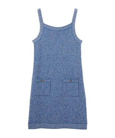 Gucci Fine Cotton Dress In Blue
