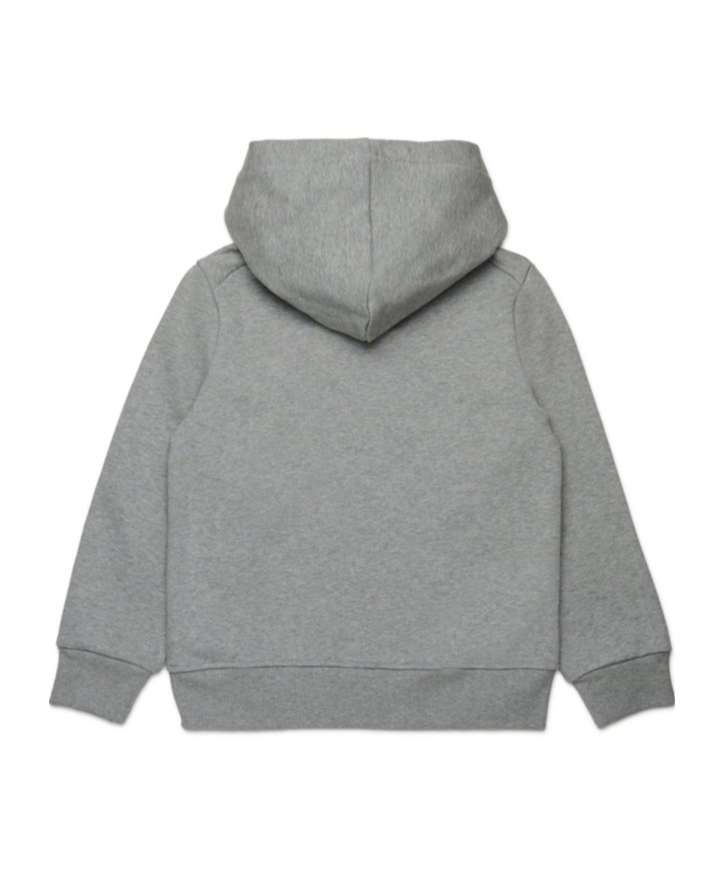 Marni Cotton Hoodie In Gray