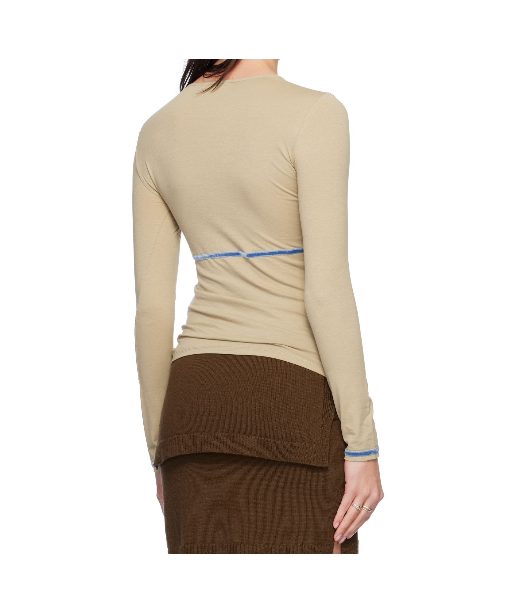 Paloma Wool Beige Bamboo Top