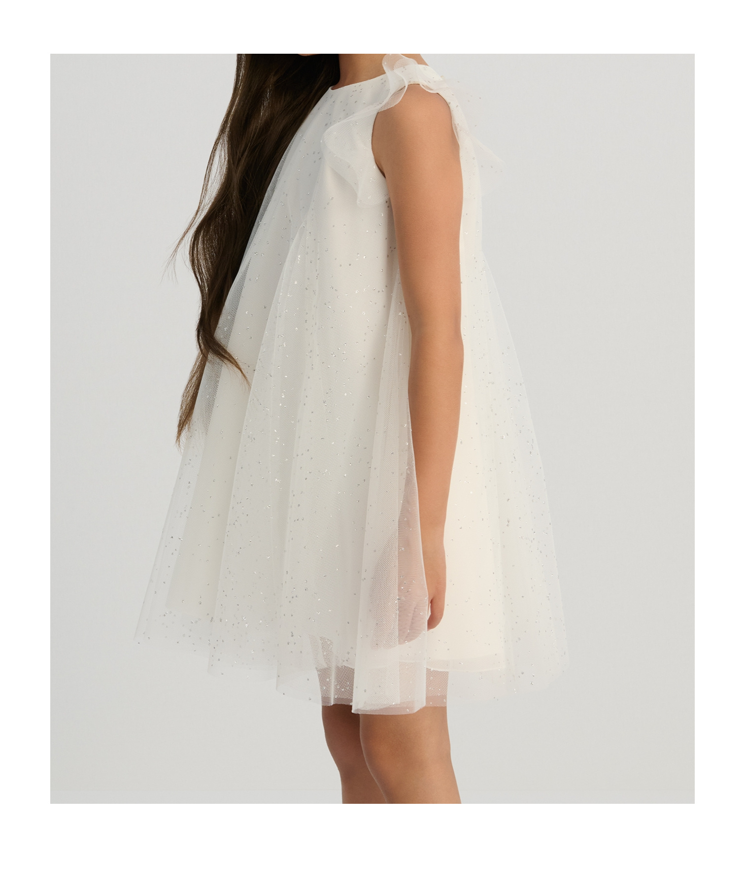 Dior Flared Dress In White