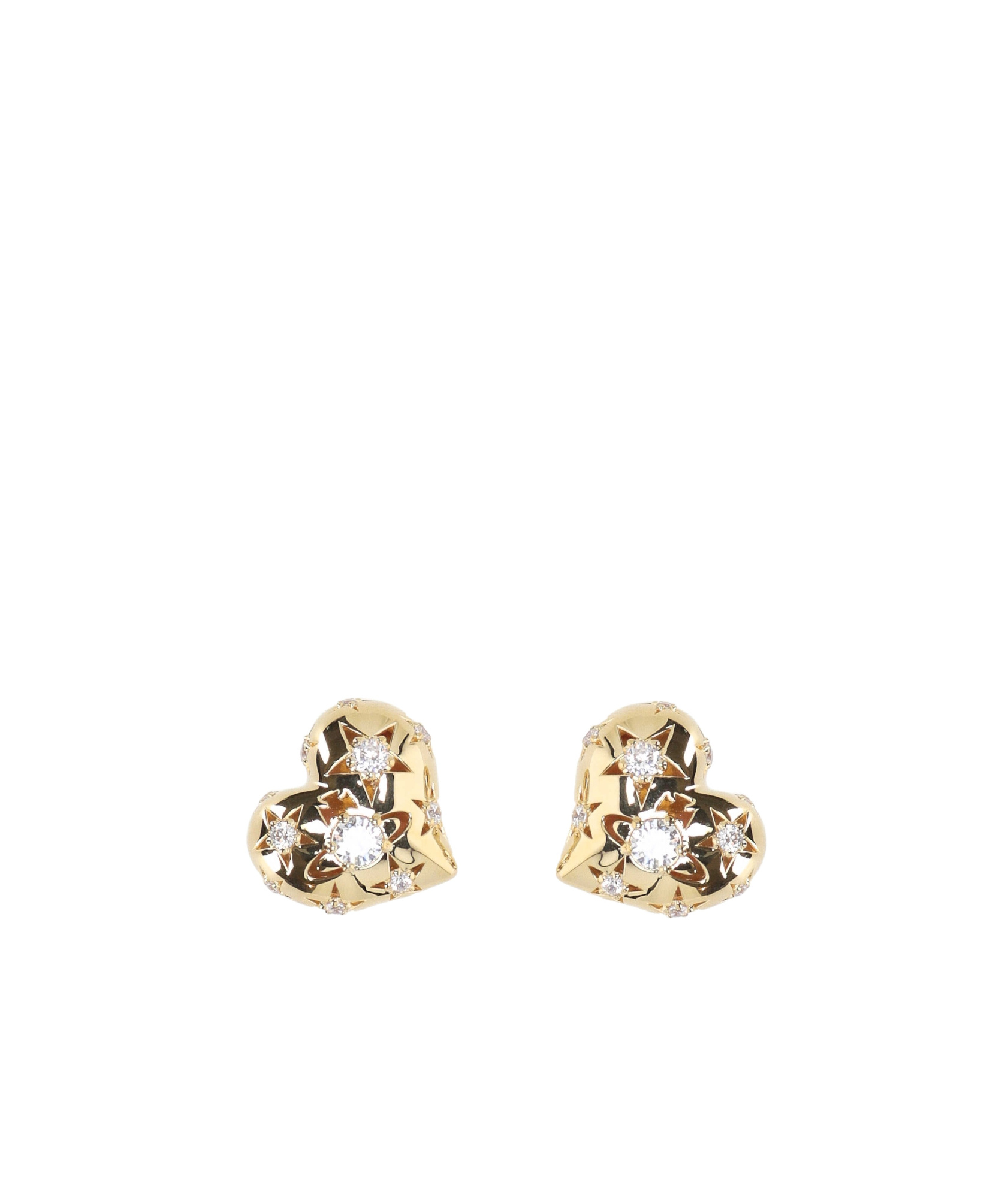 Vivienne Westwood Lee Clip Earrings In Yellow