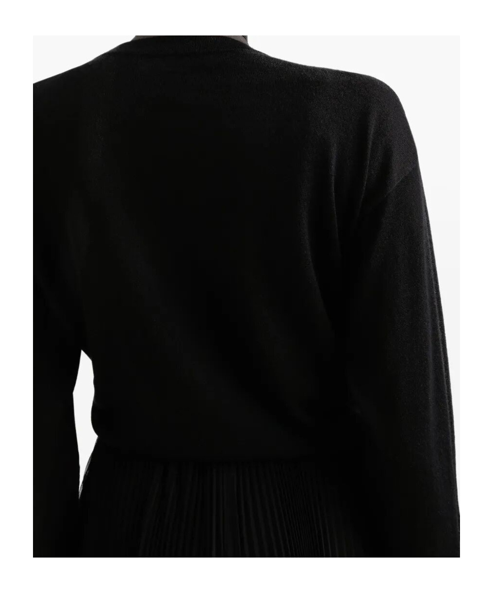Dolce & Gabbana Cashmere Cardigan Sweaters And Cardigans Black In Black
