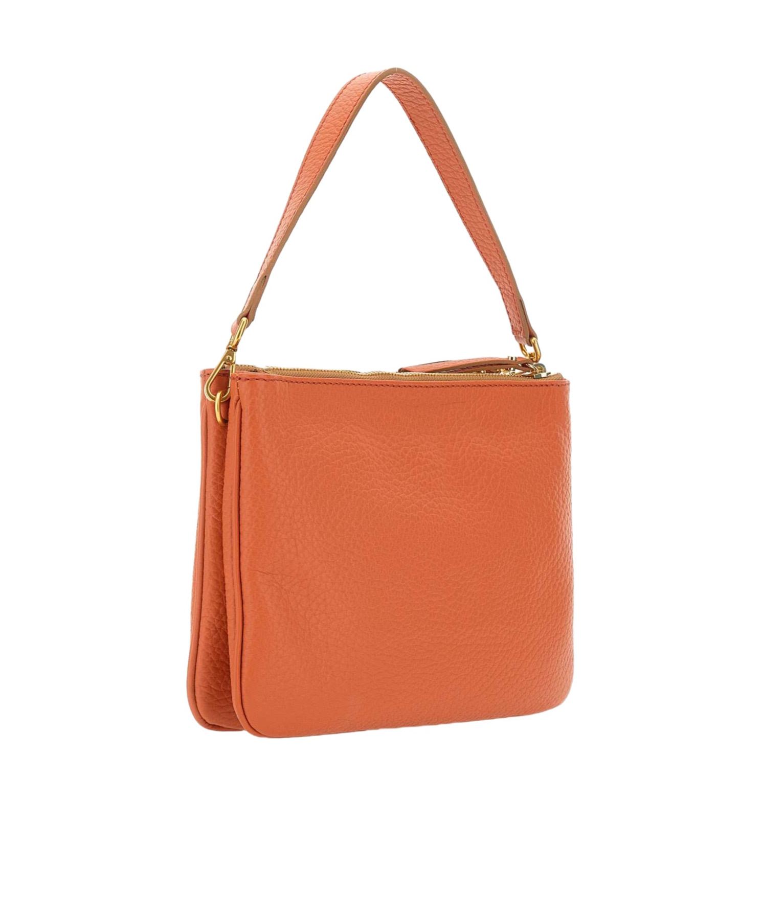 Gianni Chiarini Logo Embossed Shoulder Bag In Red
