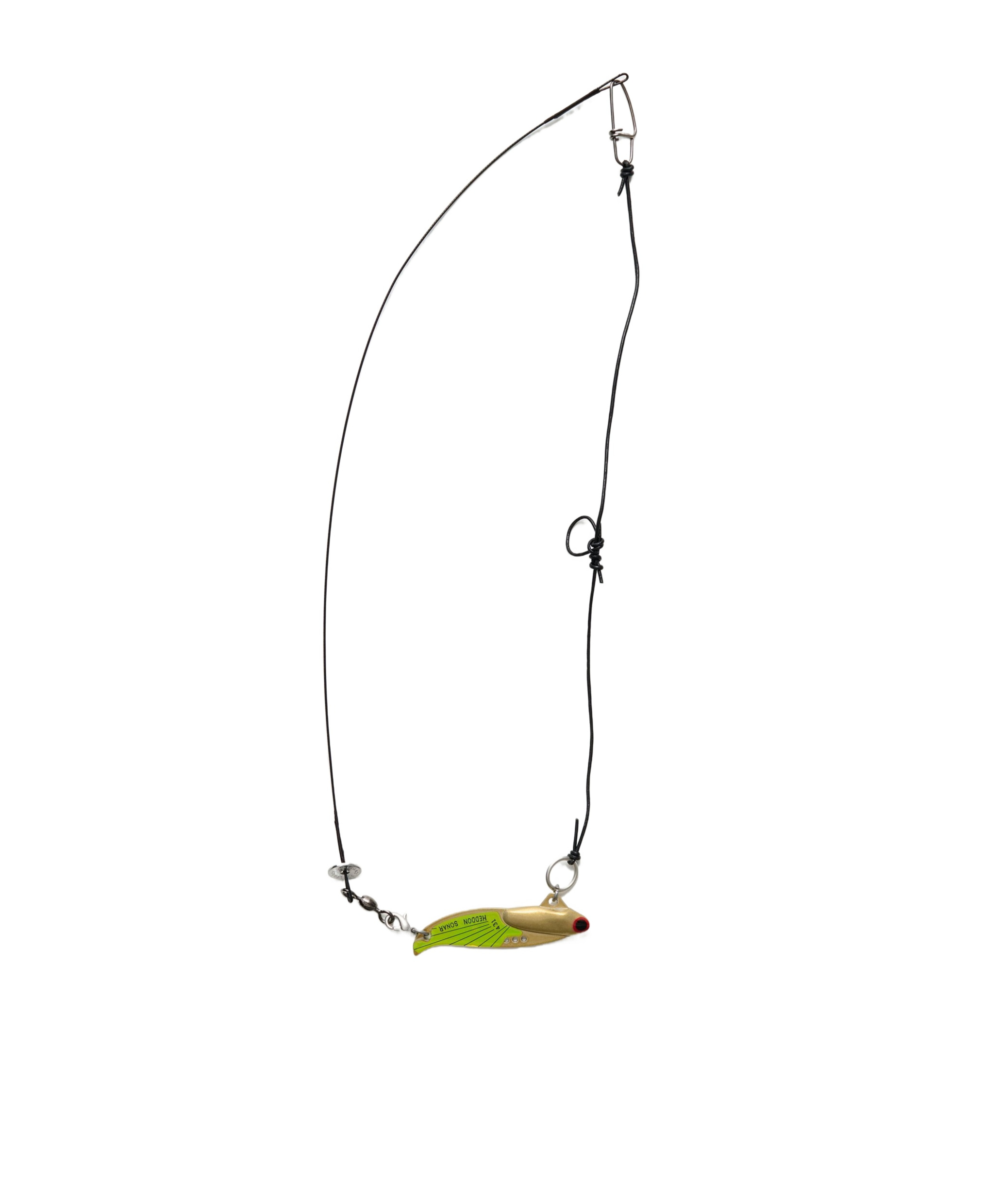 Our Legacy Tadpole Necklace In Black
