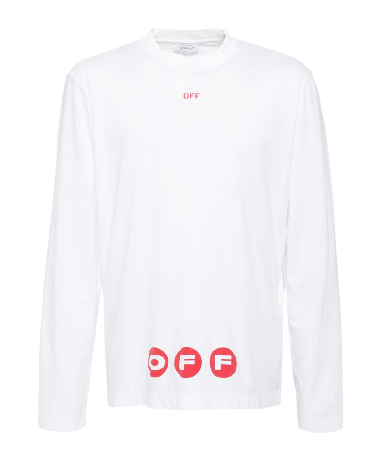 Off-white Logo-print Long-sleeved T-shirt