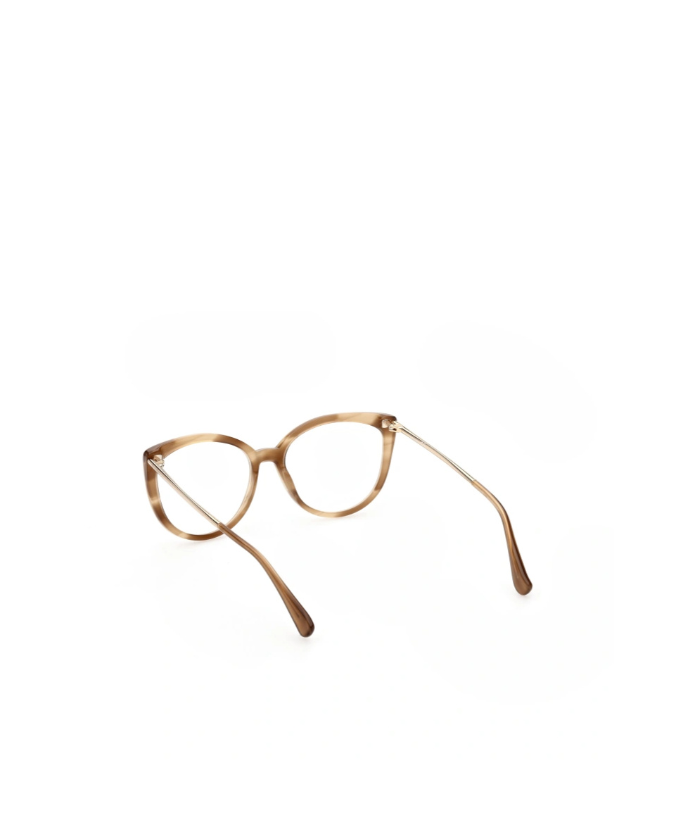 Max Mara Logo Flat Mirror In Nude