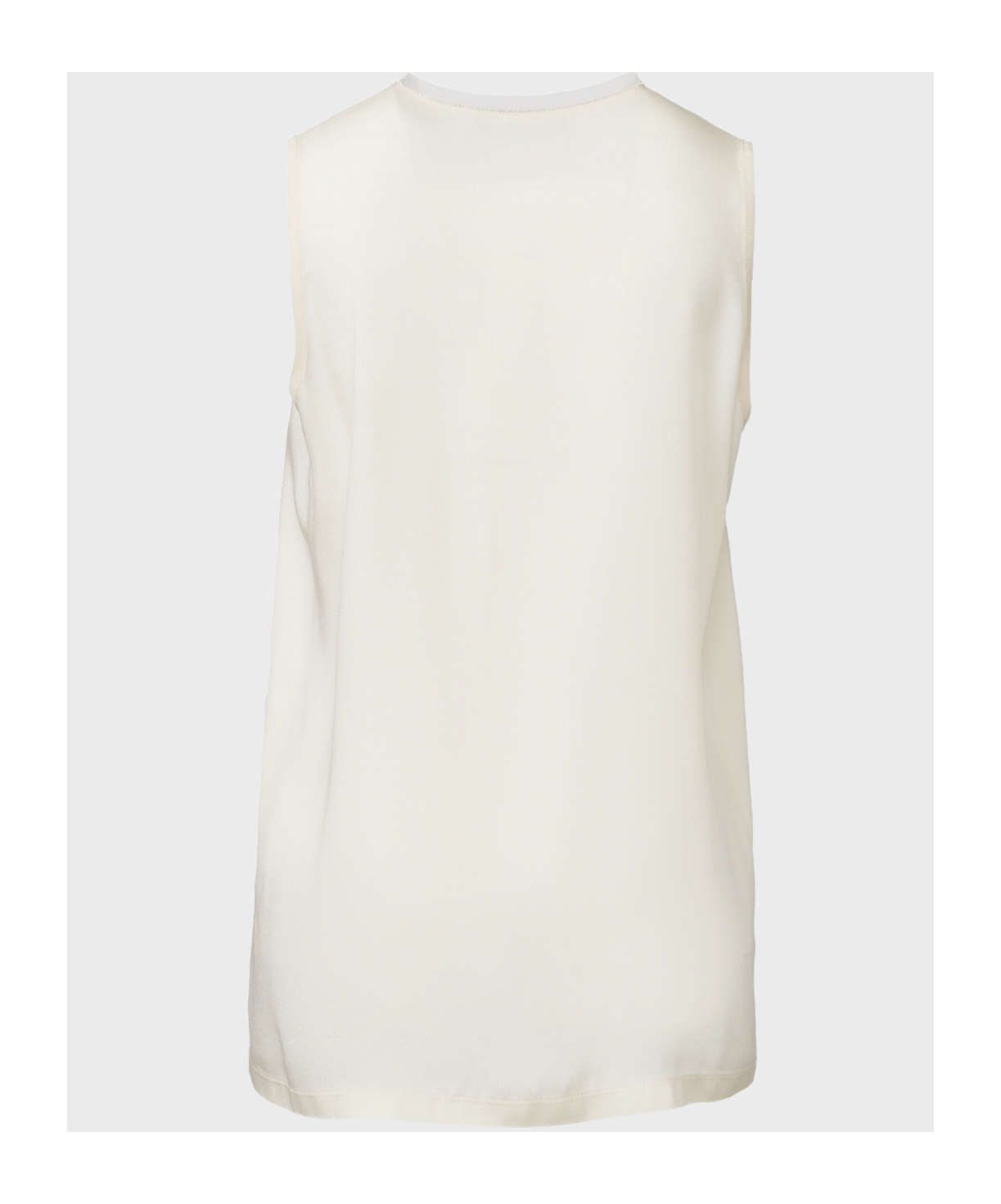 Fabiana Filippi V-neck Vest In White