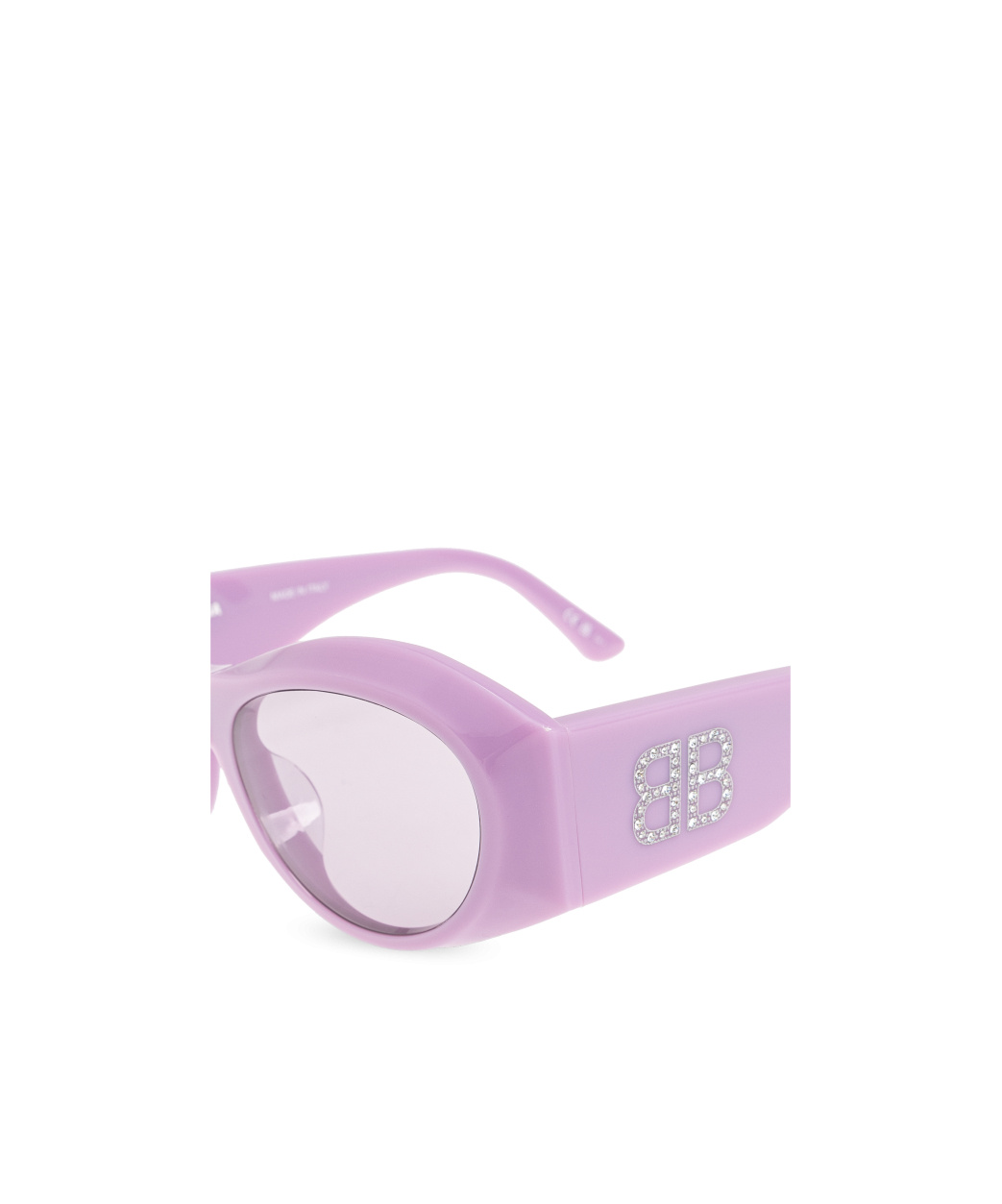 Balenciaga Eyewear Oval-frame Sunglasses In White