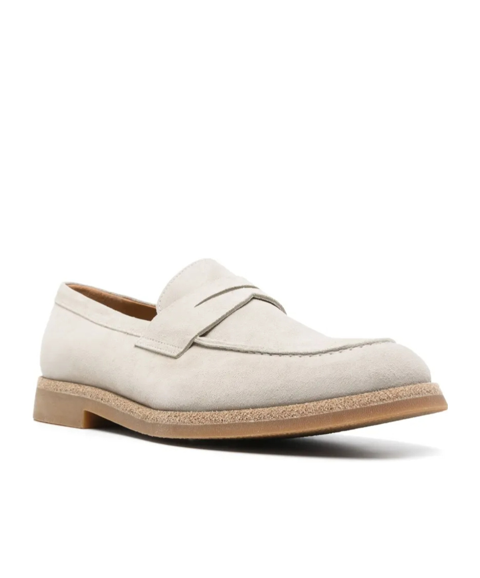 ELEVENTY SUEDE LOAFERS
