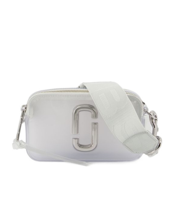 Marc Jacobs The Jelly Snapshot Crossbody Bag In Gray