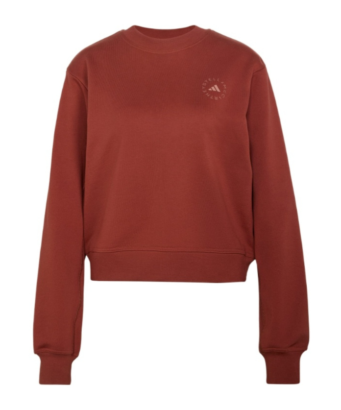 Adidas By Stella Mccartney Regular Sweatshirt In Brown