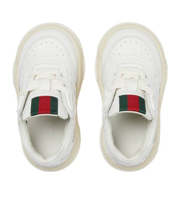 Gucci Sneaker With Interlocking G In White
