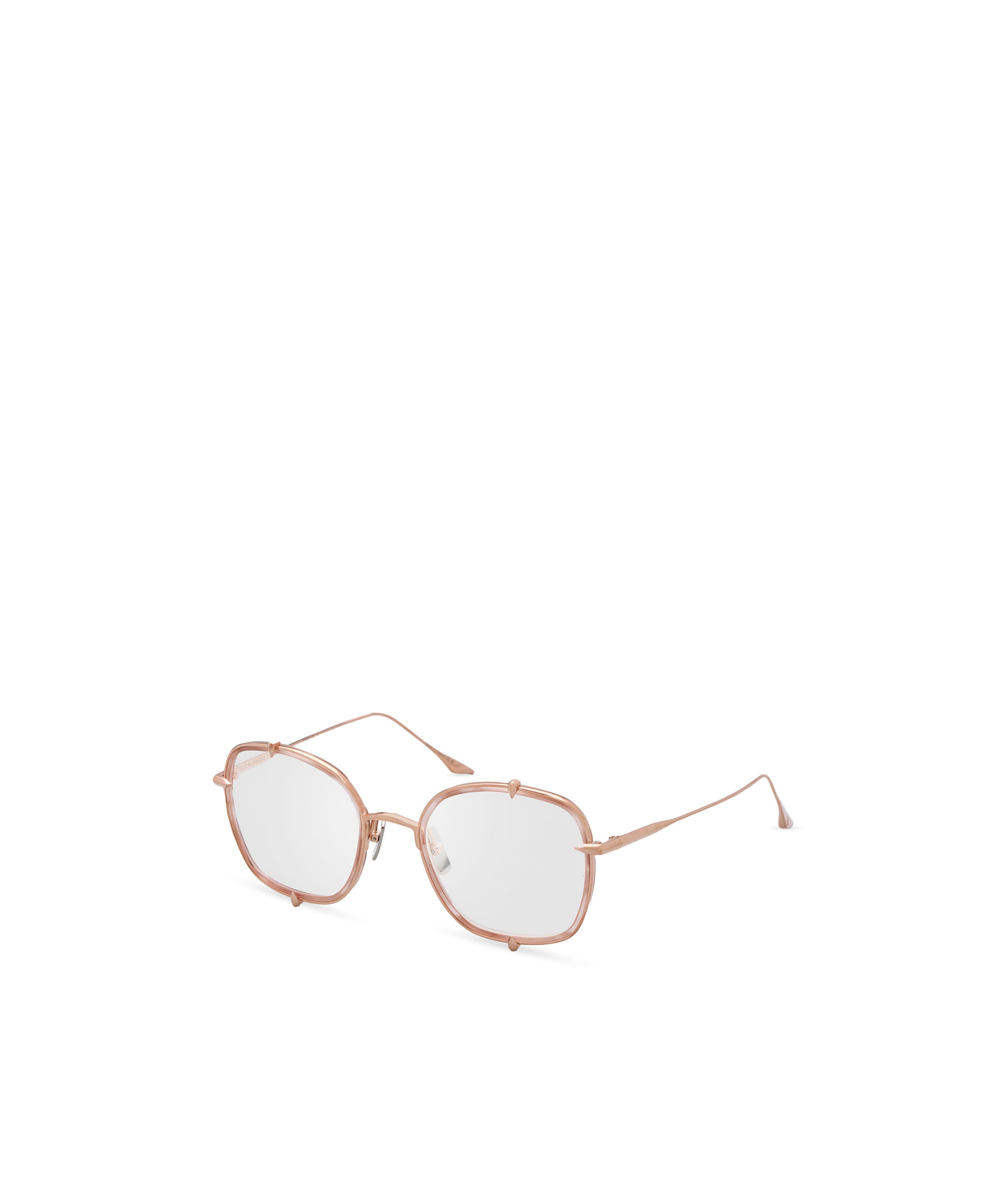 Dita Eyewear Talon Three Square-frame Glasses In White