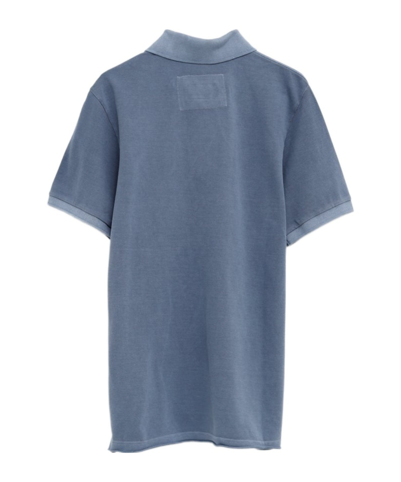 Erl Polo Con Colletto Classico E Logo Lettering Sul Fronte In Blue