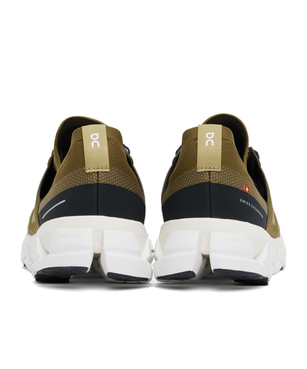 On Running Laced Sneakers In Green