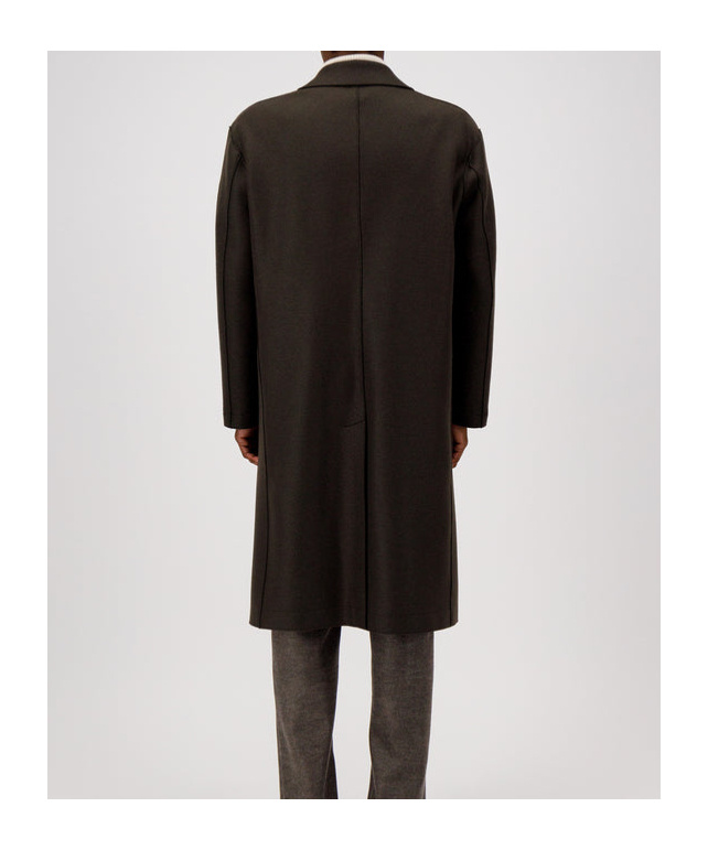 Harris Wharf London Dropped Shoulder Chester Coat In Brown