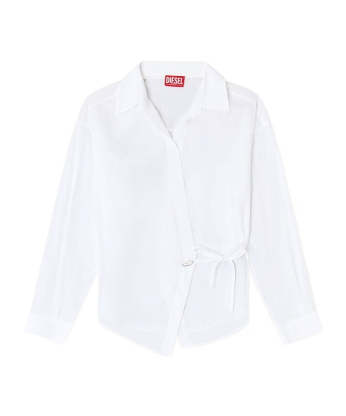 Diesel C-delphi Shirt In White