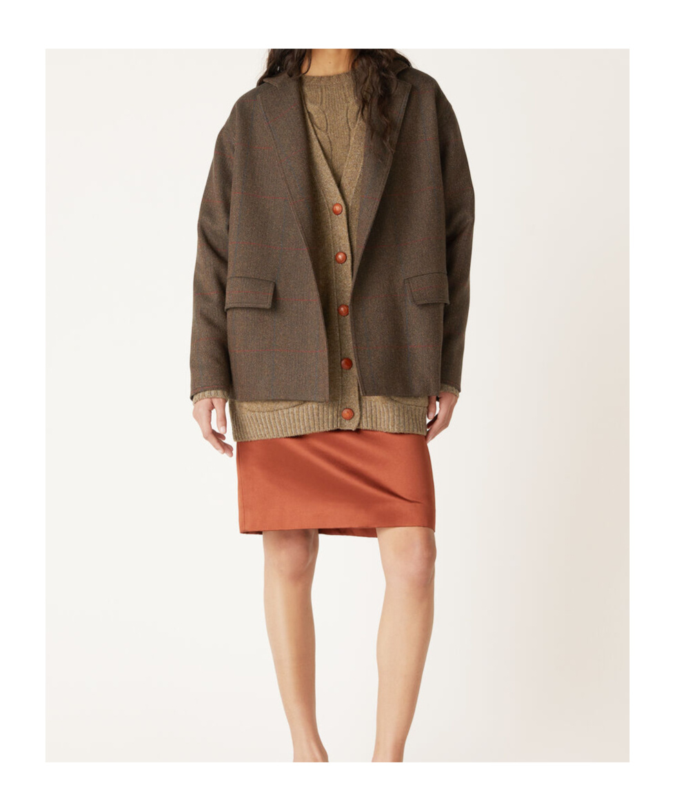 Loro Piana Long-sleeved Casual Jacket In Brown