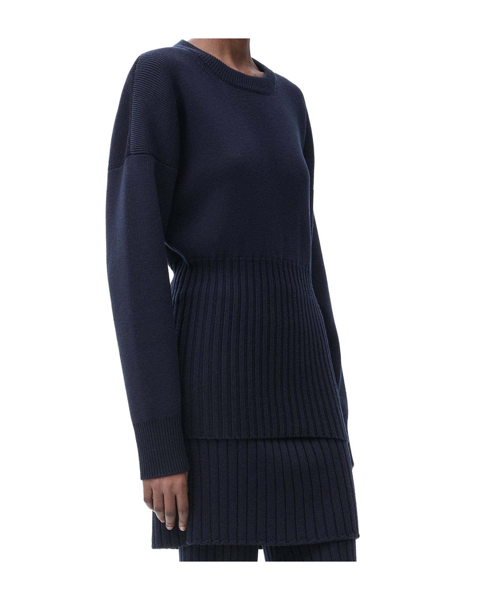 LOEWE LOEWE DROPPED SHOULDER KNITTED JUMPER