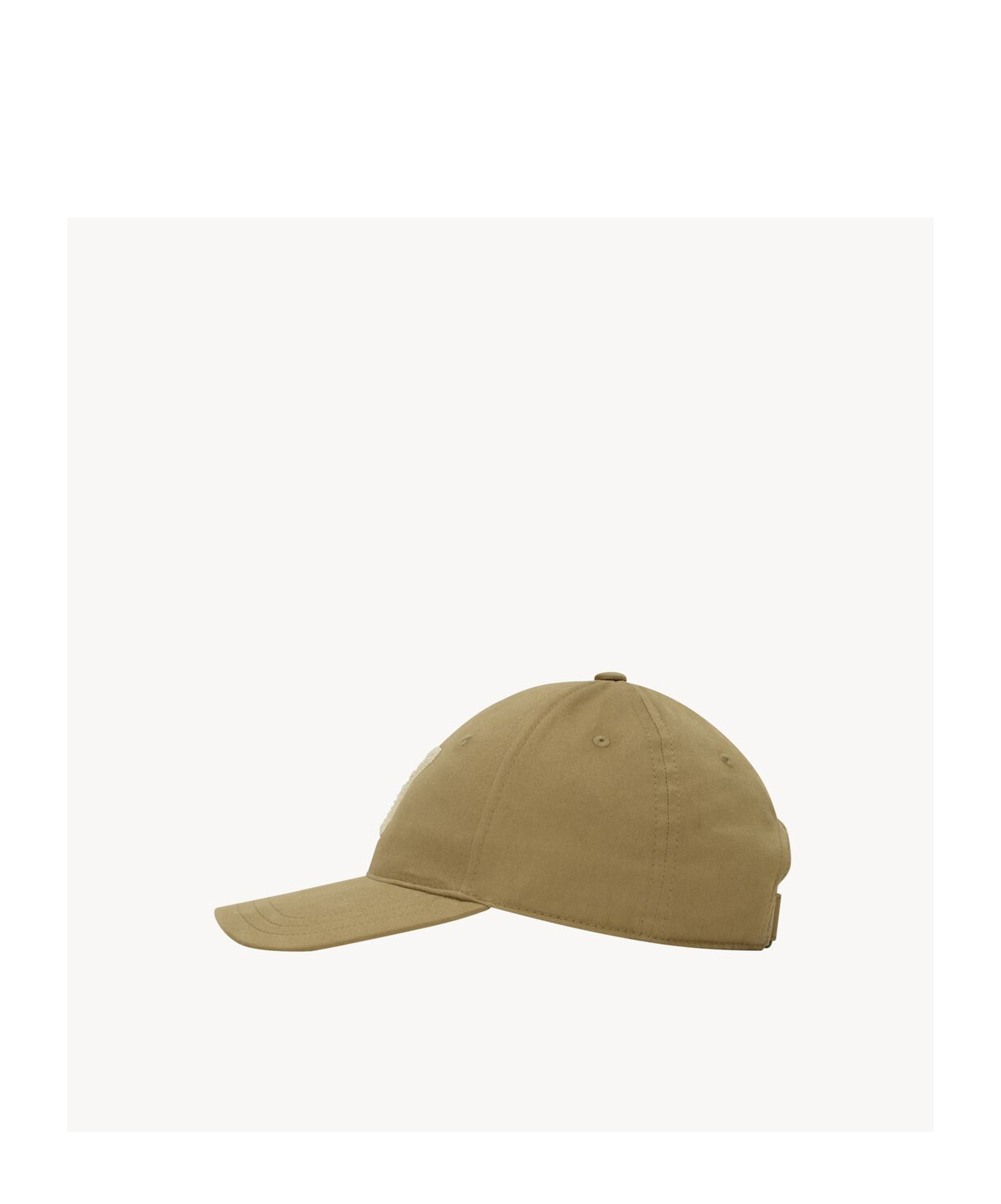 Saint Laurent Baseball Cap With Brim Brim In Brown