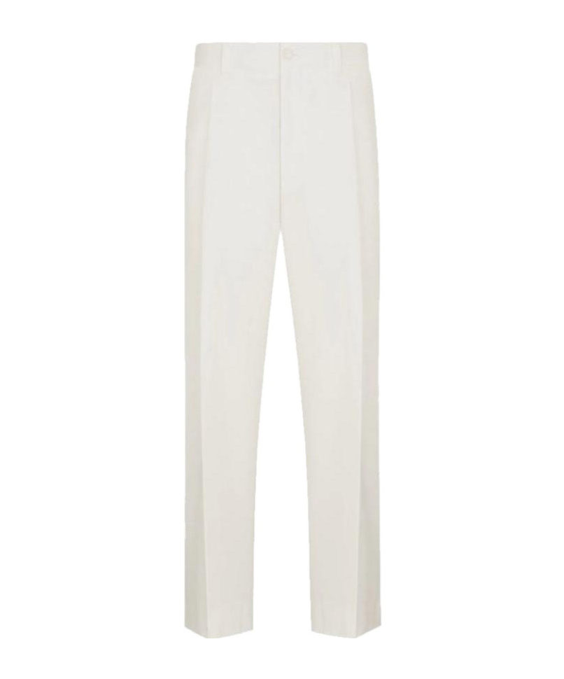 Dior Homme Straight Leg Chino Pants In White