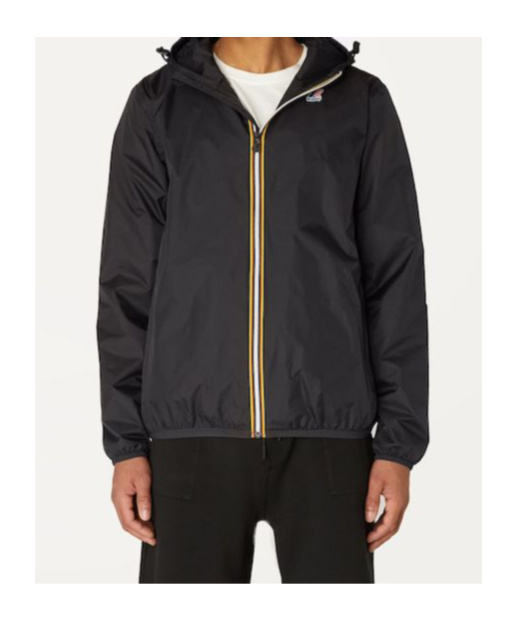 K-way Long-sleeved Casual Jacket In Black