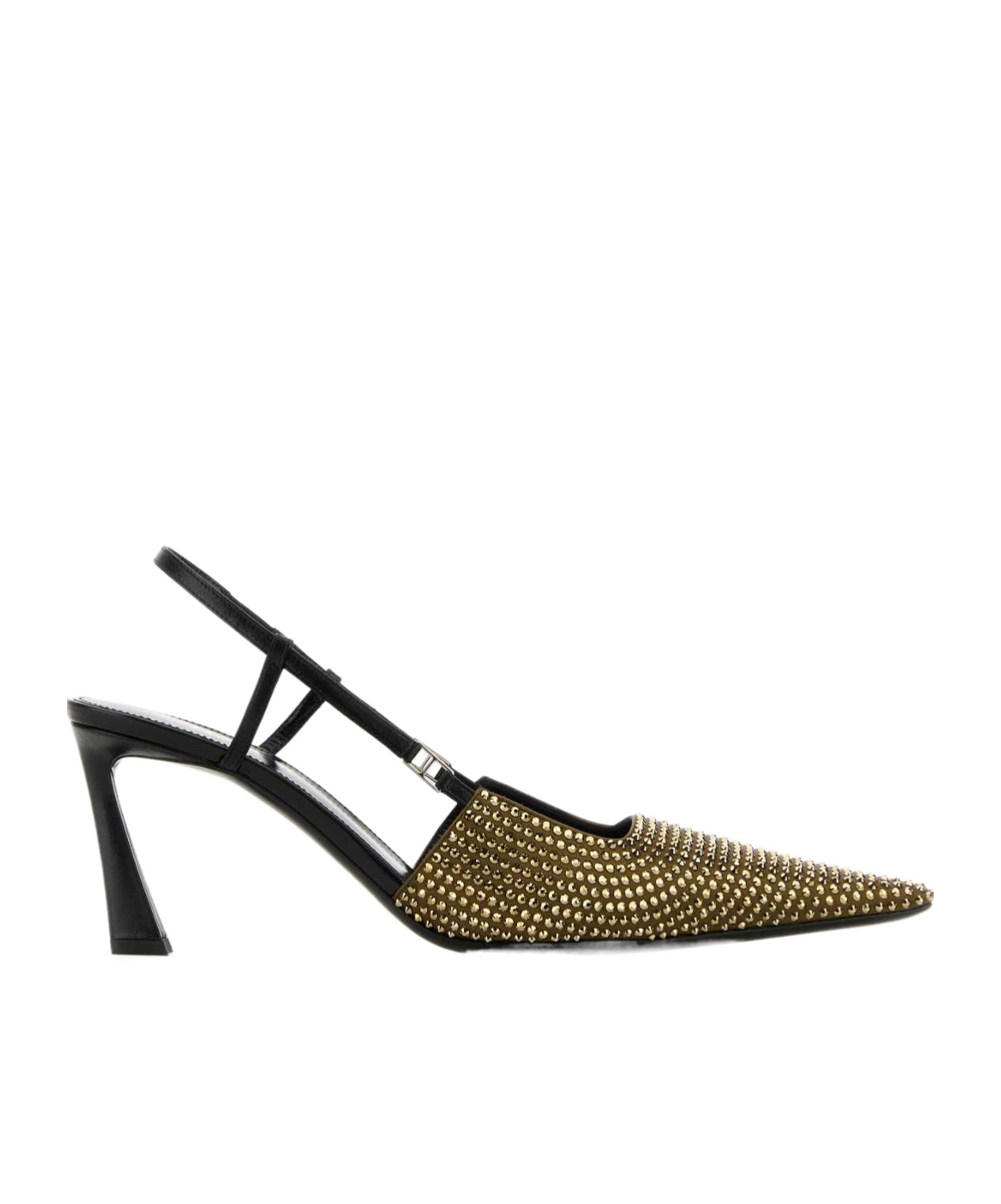 Shop Saint Laurent 70mm Andree Pumps In Black