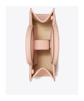 Tory Burch Mini Ella Bio Tote In Nude