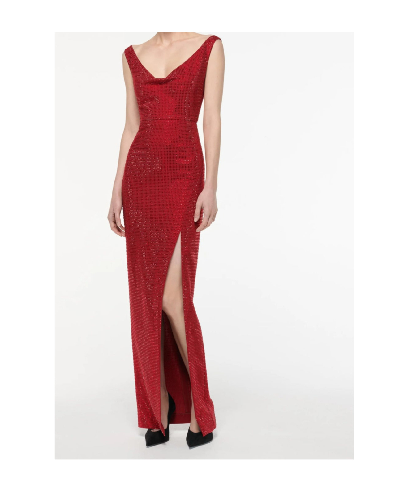 ROLAND MOURET DIAMANTE GOWN