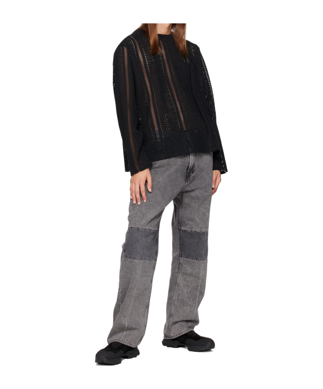 Shop Song For The Mute Hollow Long Sleeve Sweater