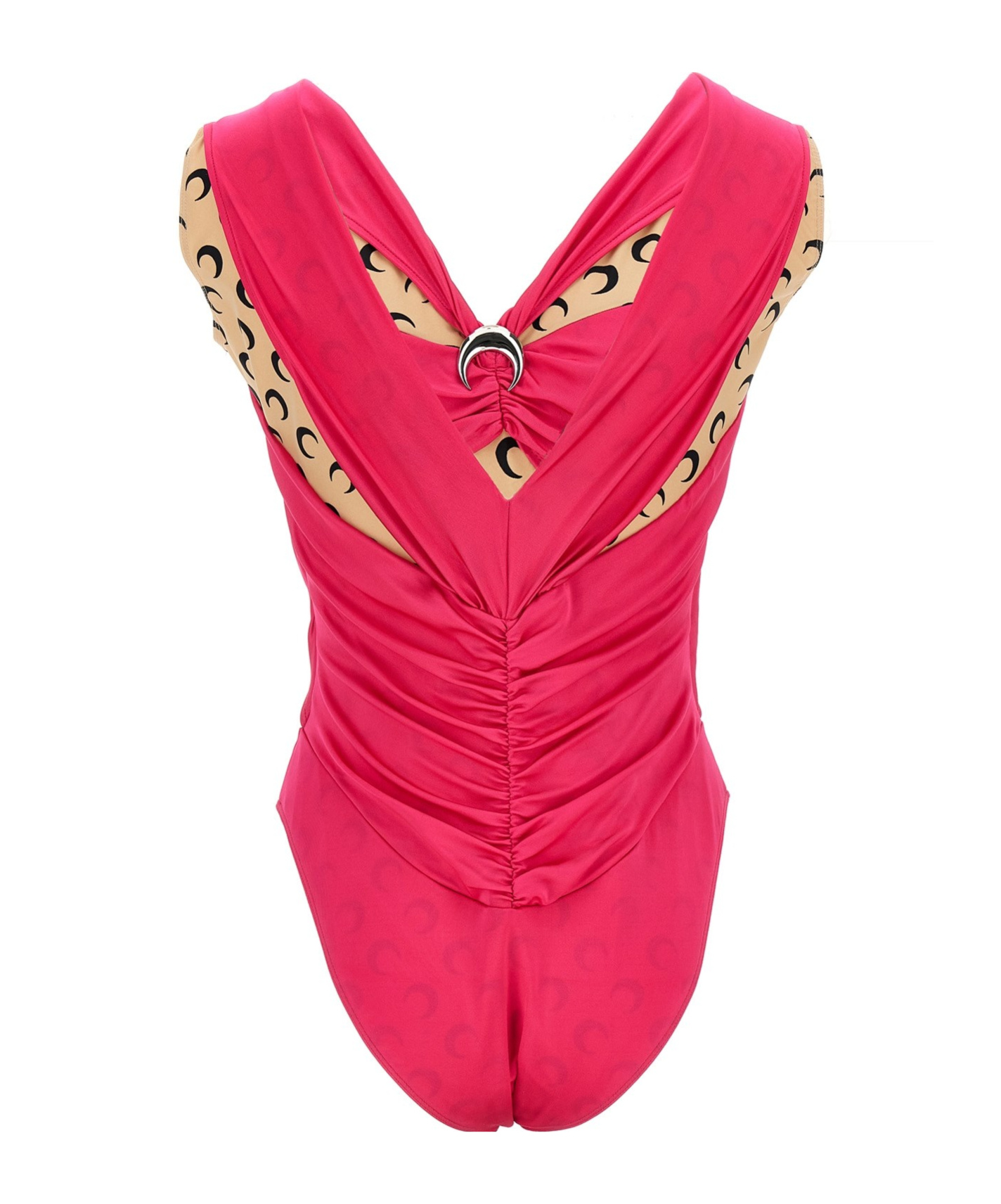Shop Marine Serre Sleeveless Jumpsuit In Pink