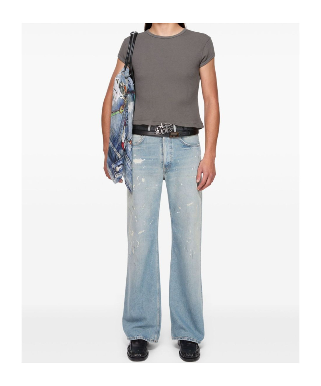 Acne Studios Straight-leg Jeans In Blue