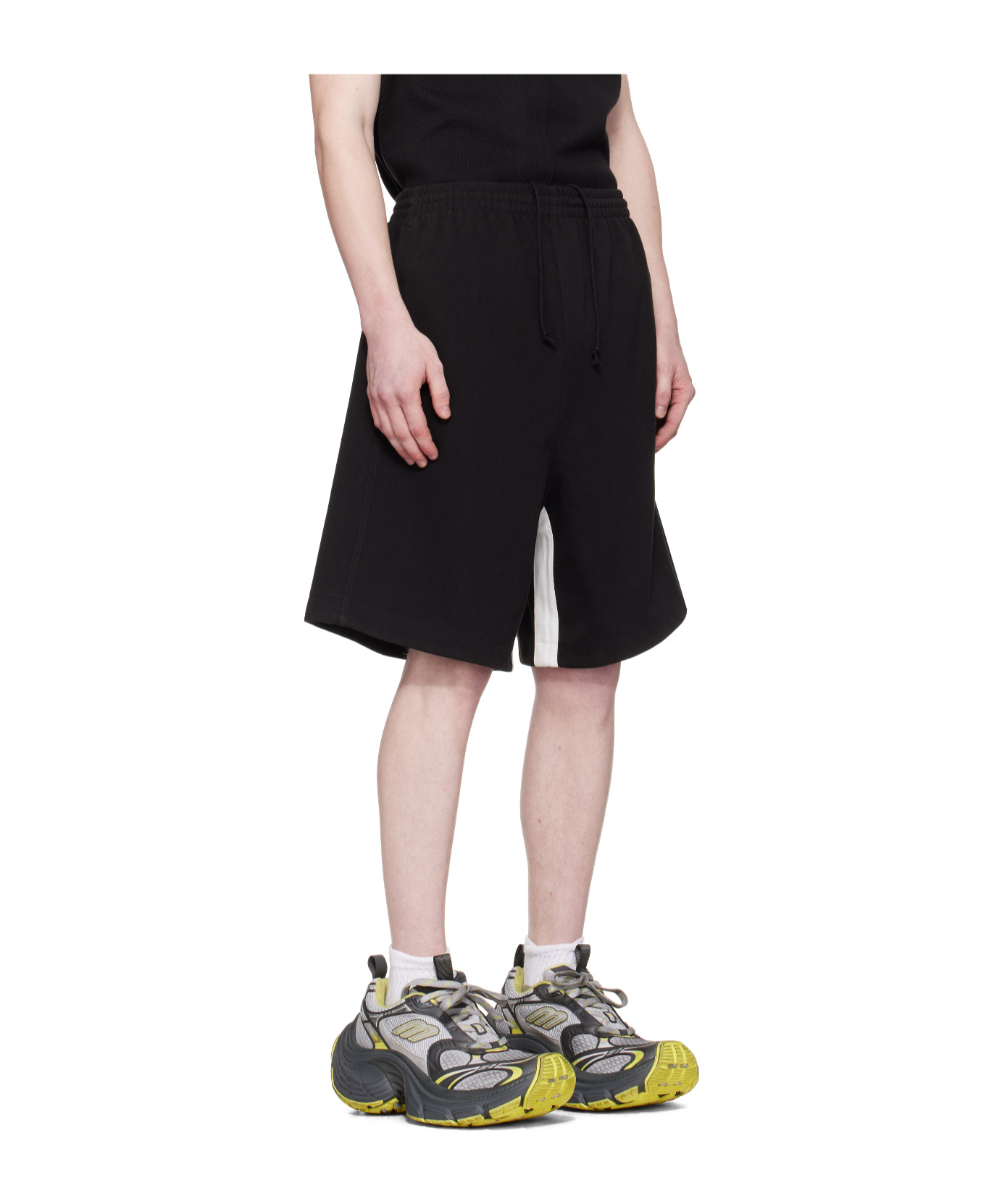 We11 Done Contrast Track Shorts