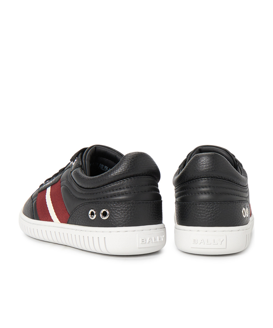Shop Bally Round-head Sneakers In Black