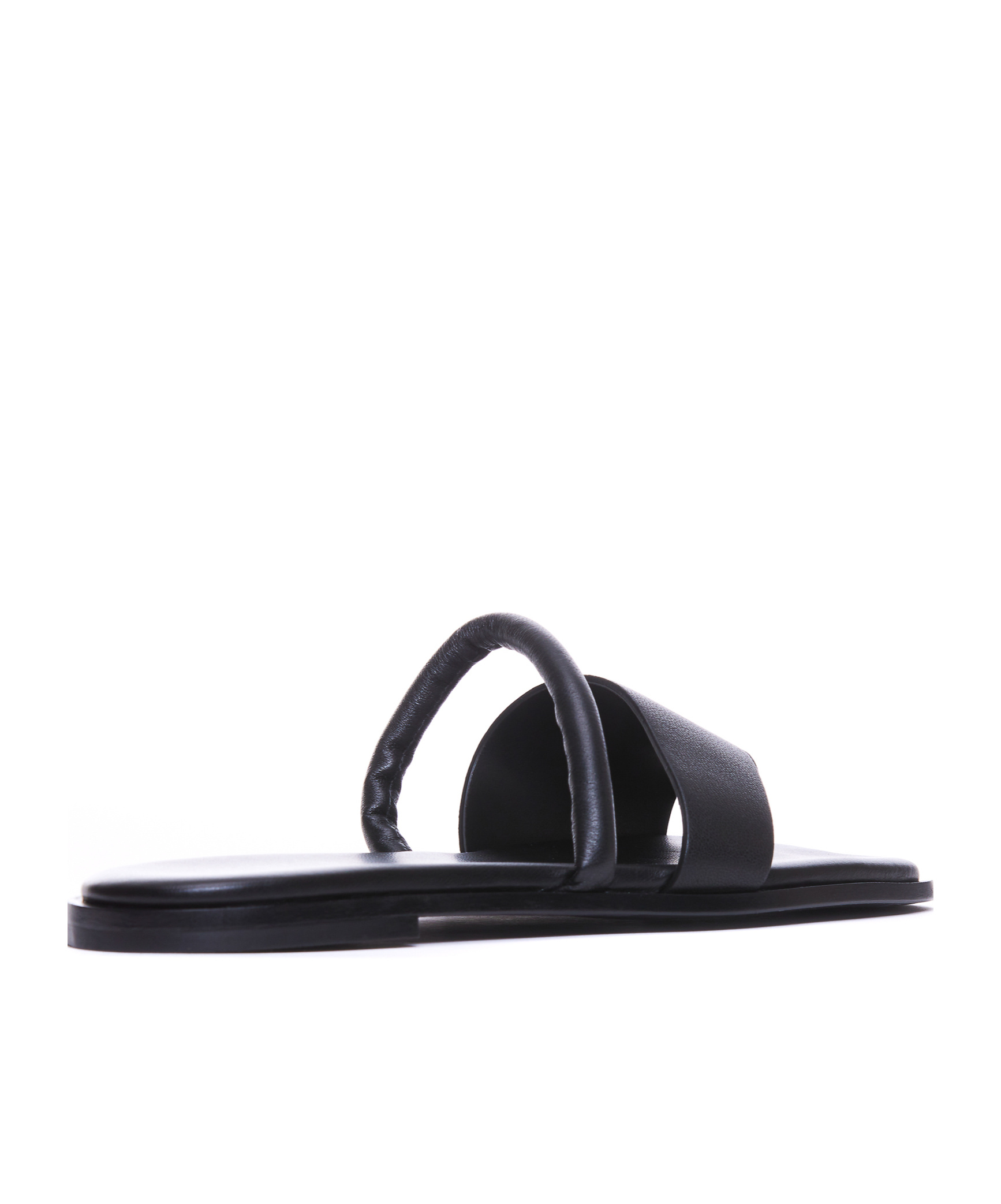 Vic Matie Vic Matié Single-finger Slipper In Calfskin Nappa In Black