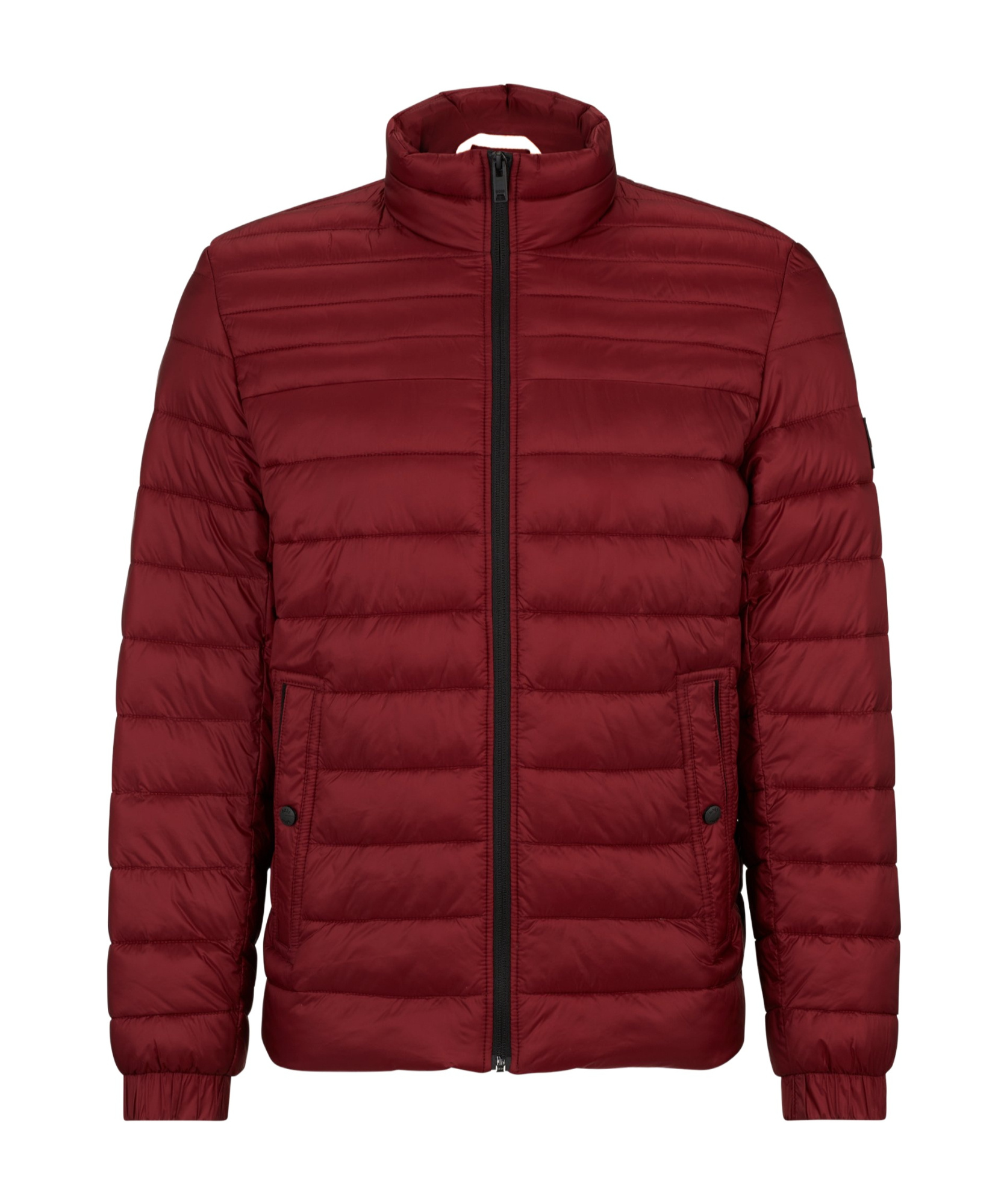 Hugo Boss Lightweight Padded Jacket With Water-repellent Finish In Red