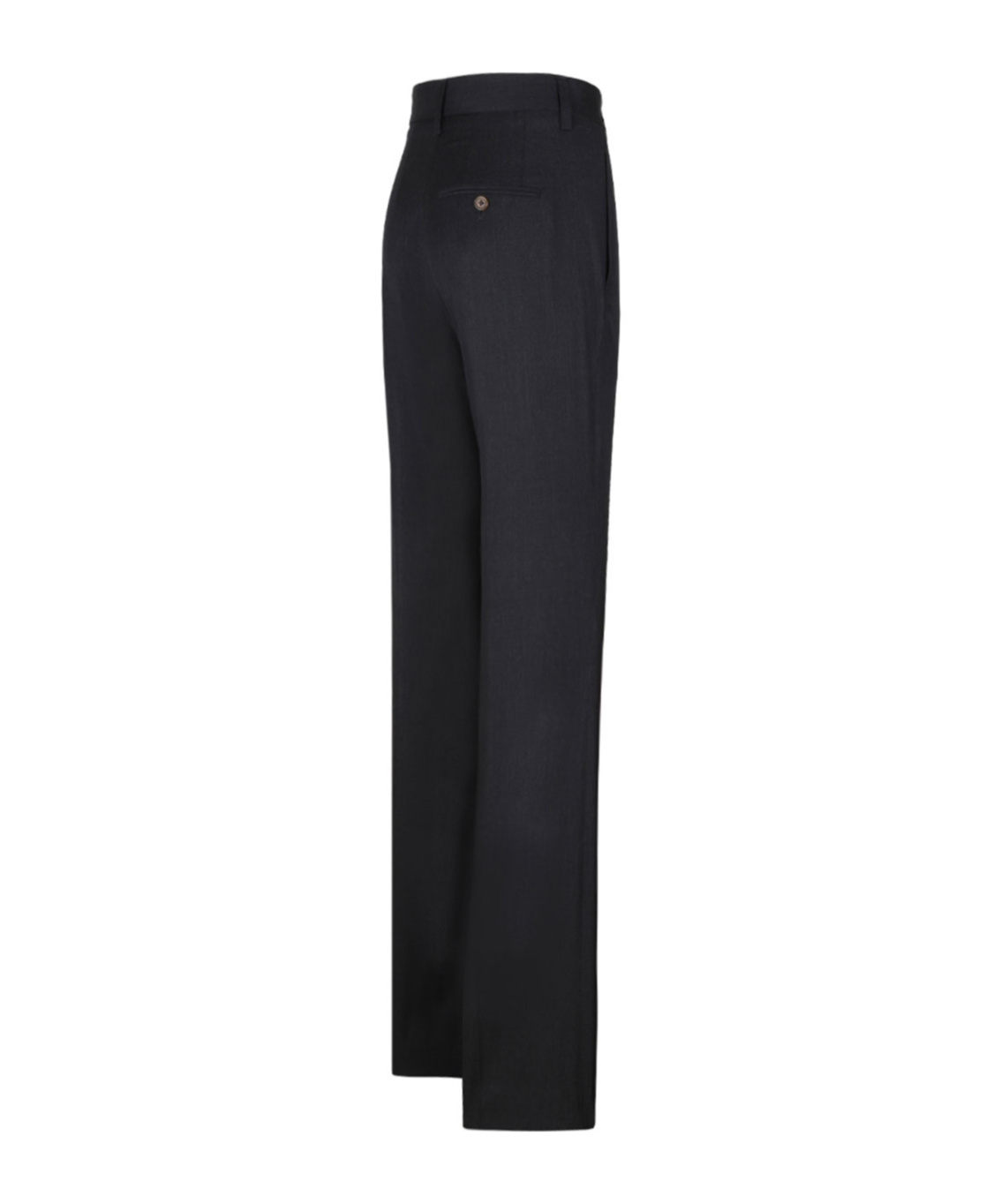 Vivienne Westwood Straight Leg Trousers Pleat Detailing In Black