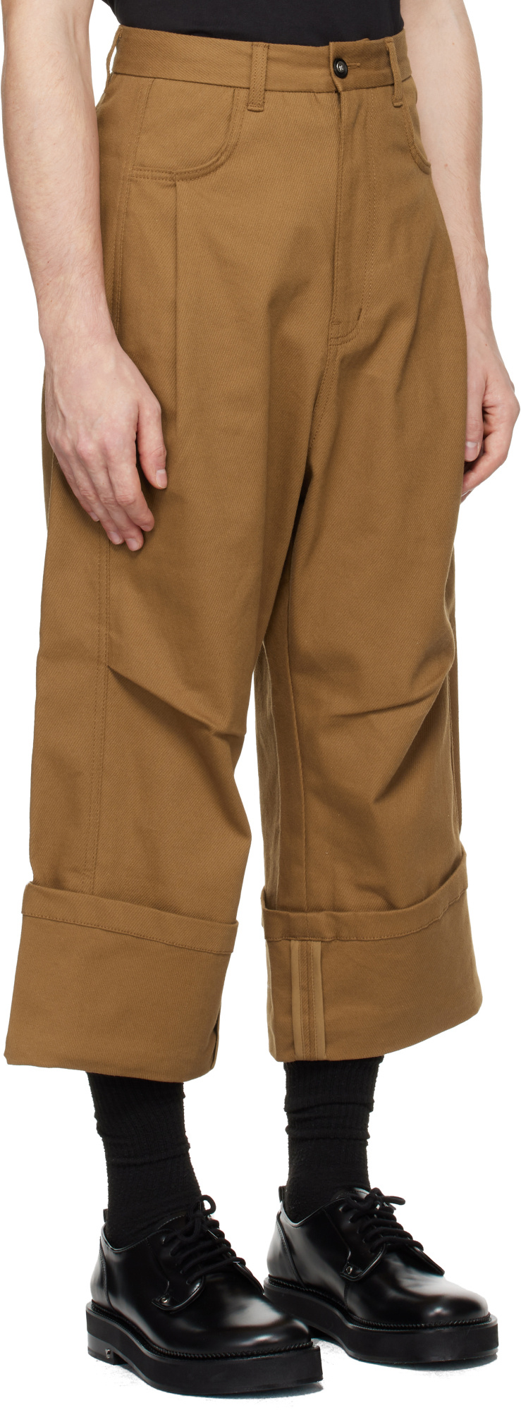 ADER ERROR BELT-LOOP CASUAL PANTS