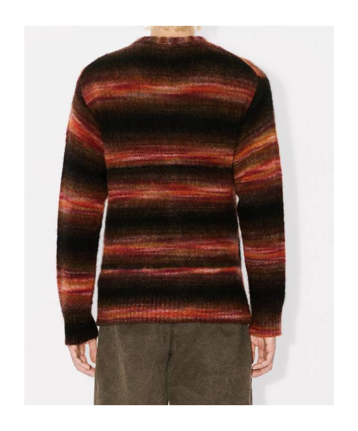 Kenzo V-neck Cardigan Front Pockets In Black
