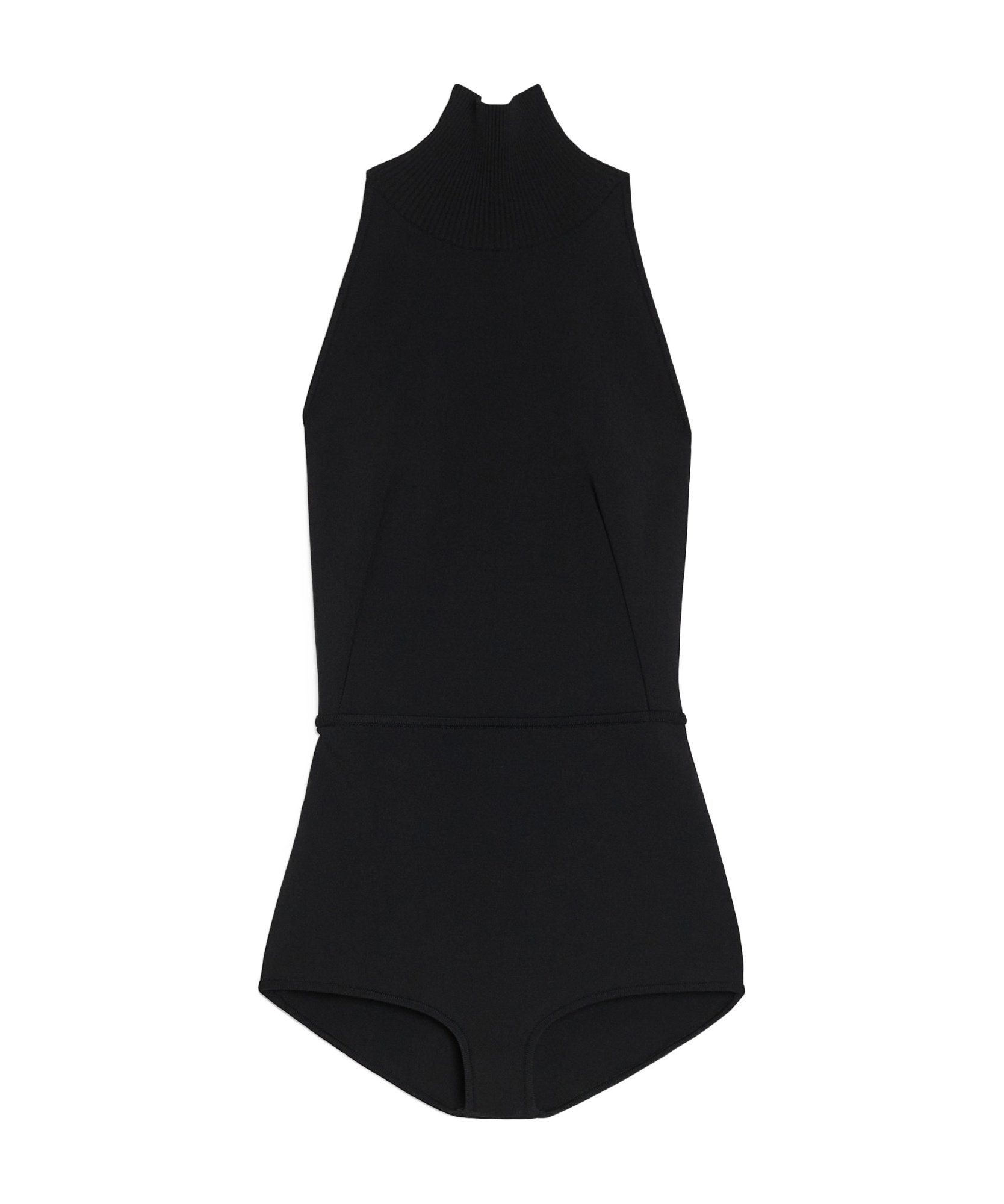 Shop Max Mara High-neck Viscose Jumper In Black