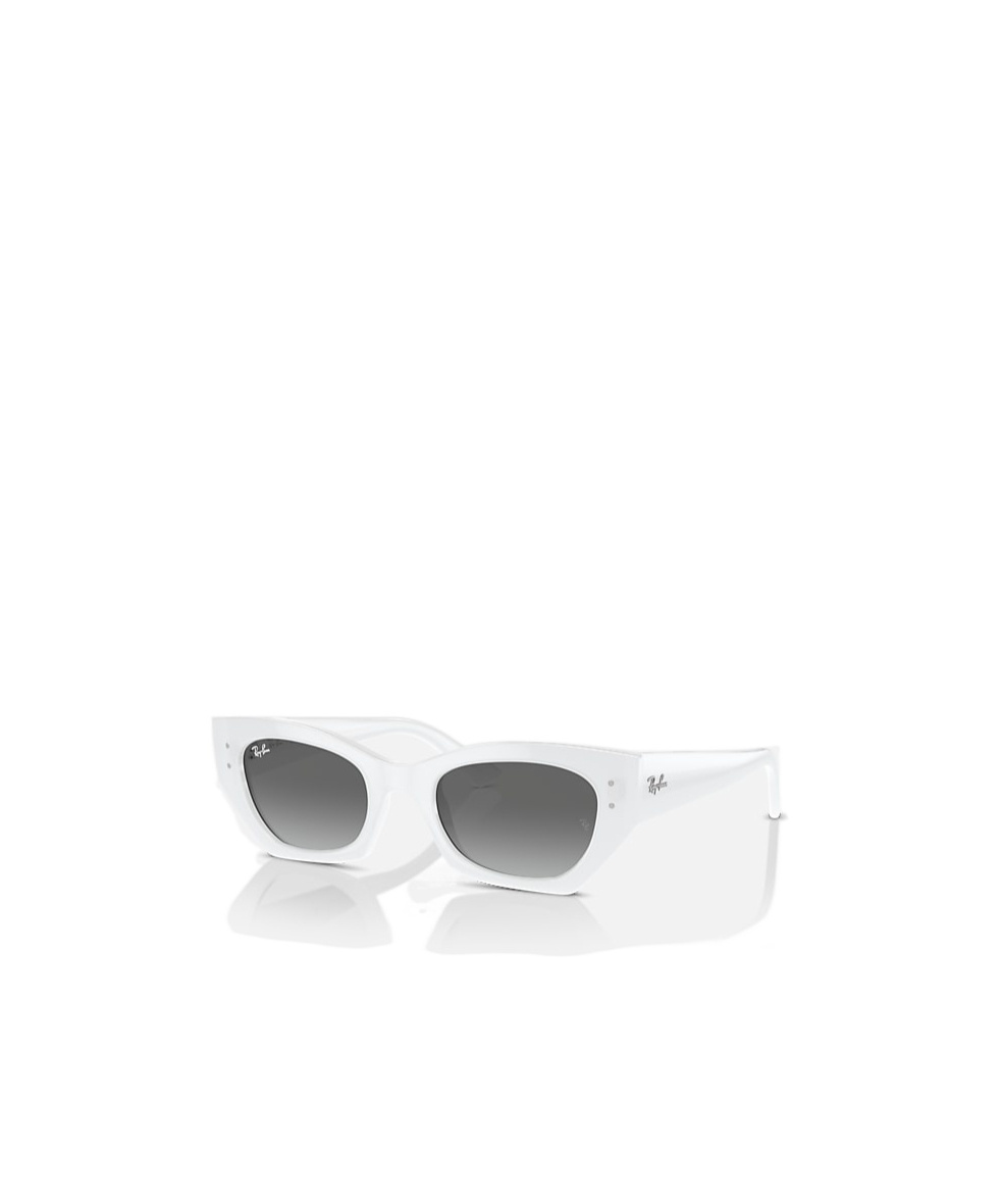 Ray Ban Full-frame Sunglasses In White