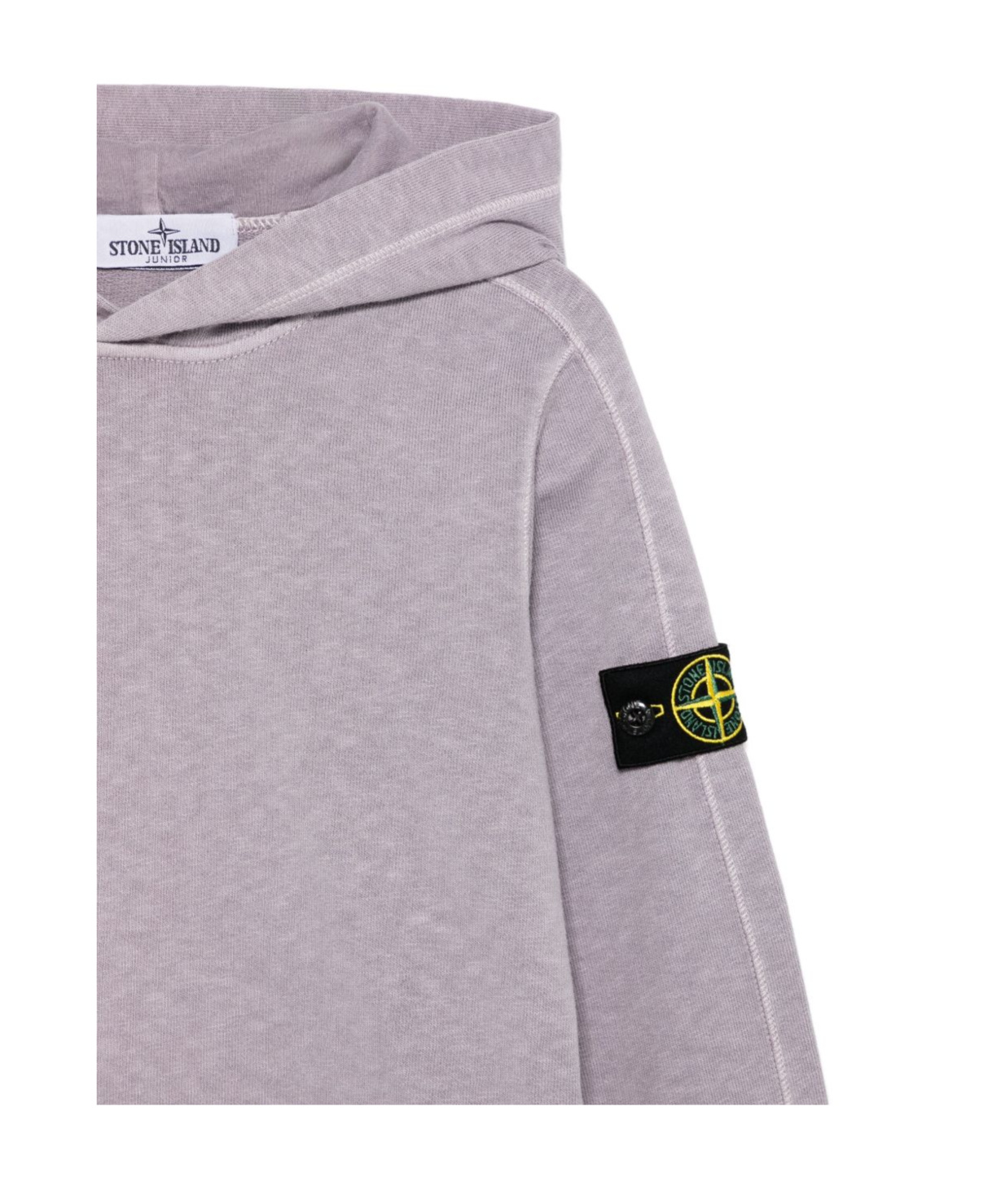 Stone Island Long-sleeved Sweater In Gray